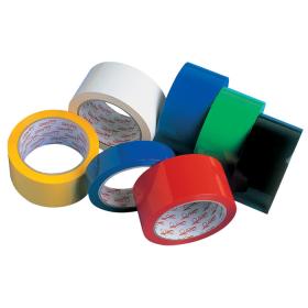 Balicí pásky barevné  -  25 mm x 66 m / bílá