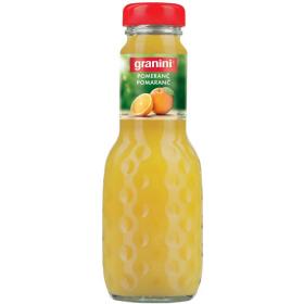 Granini 0,2 l SKLO - pomeranč / 100 %