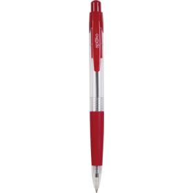 Kuličkové pero Spoko 0112 -  červená