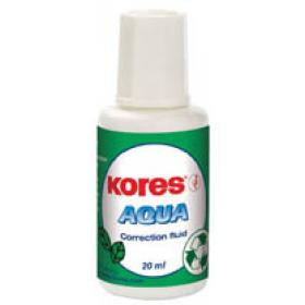 Opravné laky Kores Aqua  -  20 ml – štěteček