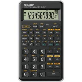 Kalkulačka Sharp EL 501 -  černo-bílá