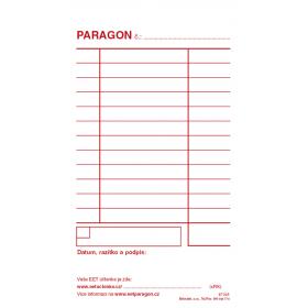 Paragon Baloušek -  blok 80 x 150 mm / nečíslovaný 50 listů / ET005