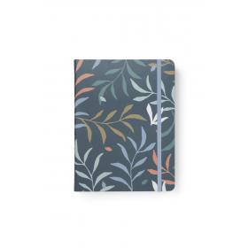 Blok Filofax Notebook Botanical modrá - A5/56l