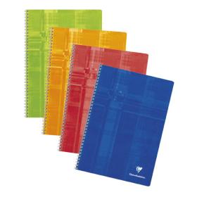 Blok kroužkový Clairefontaine Metric A4 - linka / 50 listů / mix barev