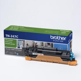 Brother originální toner TN247C, cyan, 2300str., Brother DCP-L3510CDW, DCP-L3550CDW, HL-L3210CW, HL-L3270CDW,  O