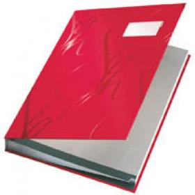 Designová podpisová kniha - červená