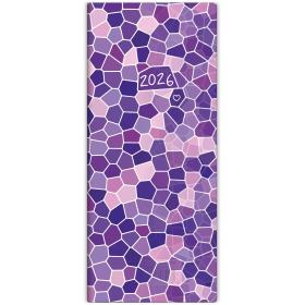 Diář kapesní LAMINO - měsíční / design 1