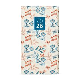 Diář LAMINO - týdenní kapesní / motýli