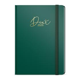 Diář LUXI - B6 / týdenní / zelená