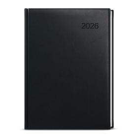 Diář VIVELLA - A5 / denní / so+ne zvlášť / černá