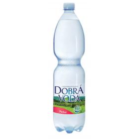 Dobrá voda bez příchutě  -  perlivá / 1,5 l