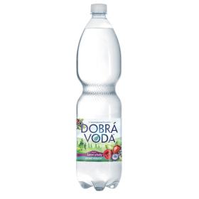 Dobrá voda s příchutí - lesní plody / jemně perlivá / 1,5 l