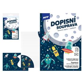 Dopisní papír 5 + 10 - Vesmír
