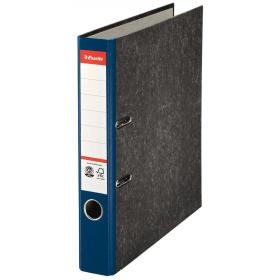Pořadač A4 pákový papírový s barevným hřbetem  -  hřbet 5 cm / modrá