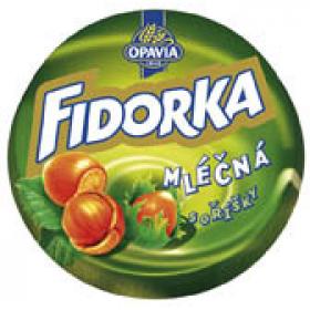 Fidorka  -  mléčná s oříšky