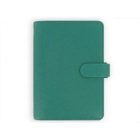 Diář Filofax Saffiano -  osobní / 95 x 171 mm / akvamarín