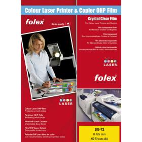 Fólie Folex   - folie BG 72 pro barevné laserové tiskárny / 50 ks