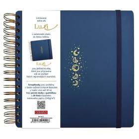 Fotoalbum Luxi - 24 x 21 cm / námořnická modrá vesmír