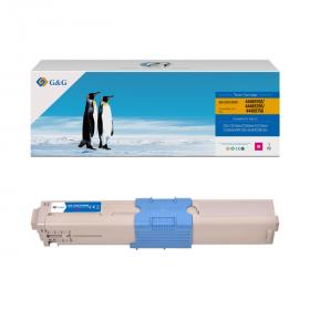 G&G kompatibilní toner s 44469705, magenta, 3000str., NT-CO310M, pro OKI C310dn, C330dn, C510dn, C530dn, MC351dn, MC361dn, N