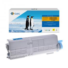 G&G kompatibilní toner s 46490605, yellow, 6000str., NT-COC532XXY, pro OKI C532DN, C542DN, MC563DN, MC573DN, N