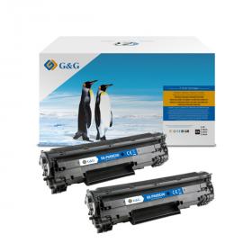 G&G kompatibilní toner s CB435A, black, 2000str., NT-PH435CUU, HP 35A, pro HP LaserJet P1005 / P1006/ HP LaserJet P1505 / P1505n,