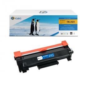 G&G kompatibilní toner s TN2421, black, 3000str., NT-PB2421C, pro Brother DCP-L2532DW, DCP-L2552DN, HL-L2312D, HL-L2352DW, N
