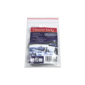 Háčky na vánoční ozdoby 40 ks