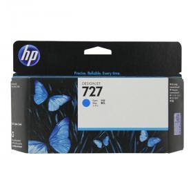 HP originální ink F9J76A, HP 727, cyan, 300ml, HP DesignJet T1530, T2530, T930, T1500, T2500, T920