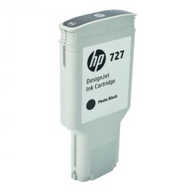 HP originální ink F9J79A, HP 727, photo black, 300ml, HP DesignJet T1530, T2530, T930