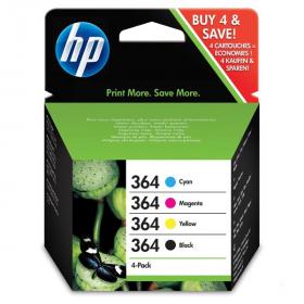 HP originální ink N9J73AE, HP 364 Combo pack, CMYK, HP 4-pack + paper Combo-pack, B8550, C5380, D5460