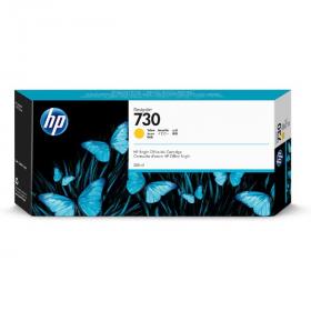 HP originální ink P2V70A, HP 730, yellow, 300ml, HP HP DesignJet T1700 44 printer series, T1700dr 44