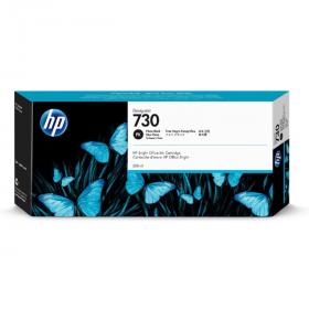 HP originální ink P2V73A, HP 730, photo black, 300ml, HP HP DesignJet T1700 44 printer series, T1700dr 44