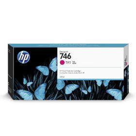 HP originální ink P2V78A, HP 746, magenta, 300ml, HP HP DesignJet Z6, Z9+