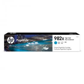 HP originální ink T0B27A, HP 982X, cyan, 16000str., high capacity, HP PageWide Enterprise Color 765, 780, 785