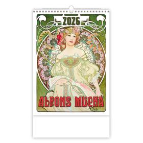 Kalendář nástěnný Alfons Mucha / N177