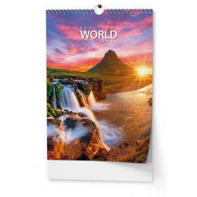 Kalendář nástěnný Beautiful World / BNF6