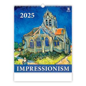 Kalendář nástěnný Exclusive Edition - Impressionism / N255
