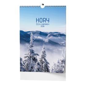 Kalendář nástěnný Hory Čech a Moravy / BNG5