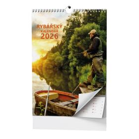 Kalendář nástěnný Rybářský / BNF4