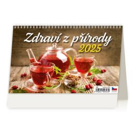 Kalendář stolní čtrnáctidení Zdraví z přírody / S30