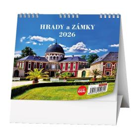 Kalendář stolní MINI Hrady, zámky a památky / BSL1