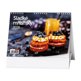 Kalendář stolní obrázkový Sladké mňamky / BSD11