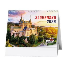 Kalendář stolní obrázkový Slovensko / BSI4