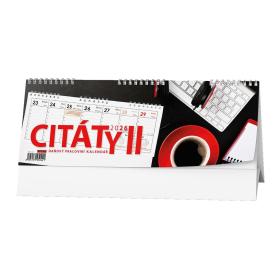 Kalendář stolní pracovní Citáty II / BSB2