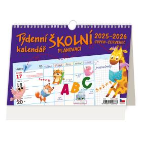 Kalendáře stolní Plánoací školní týdenní / S38