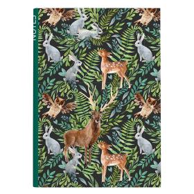 Kniha záznamní A5 - linka / 100 l / les