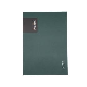 Kniha záznamní VERDE - A4 / linka / 96 listů / zelená