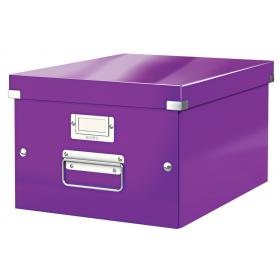 Krabice Leitz Click & Store - M střední / fialová