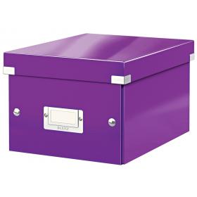 Krabice Leitz Click & Store - S malá / fialová