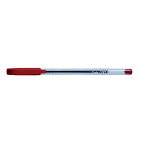 Kuličkové pero jednorázové Flair  -  červená